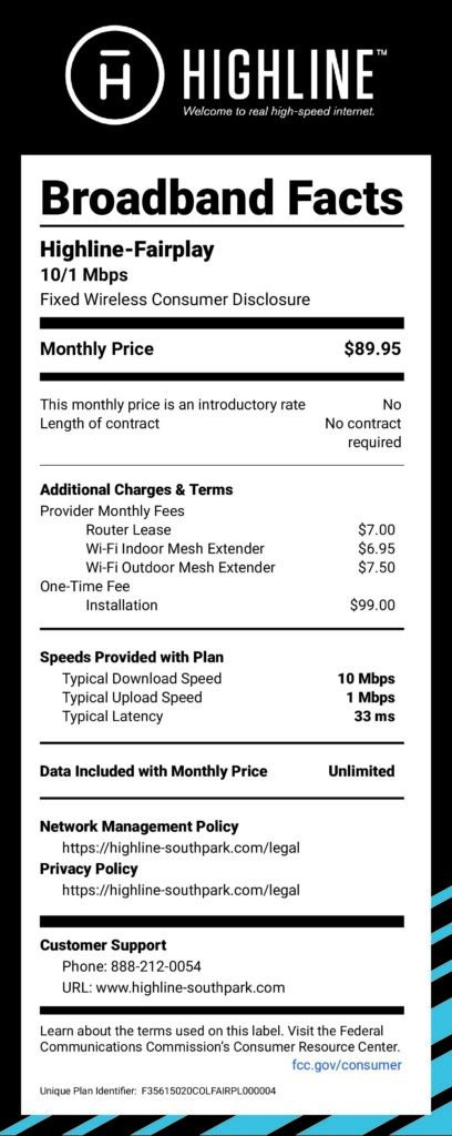 10_1 Mbps_Fixed Wireless_HighlineFairplay_NutritionLabel